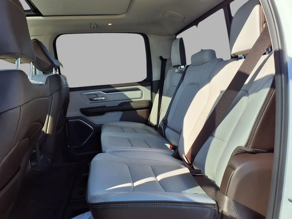 New 2026 Bright White Clear-Coat Exterior Paint RAM Laramie image 22
