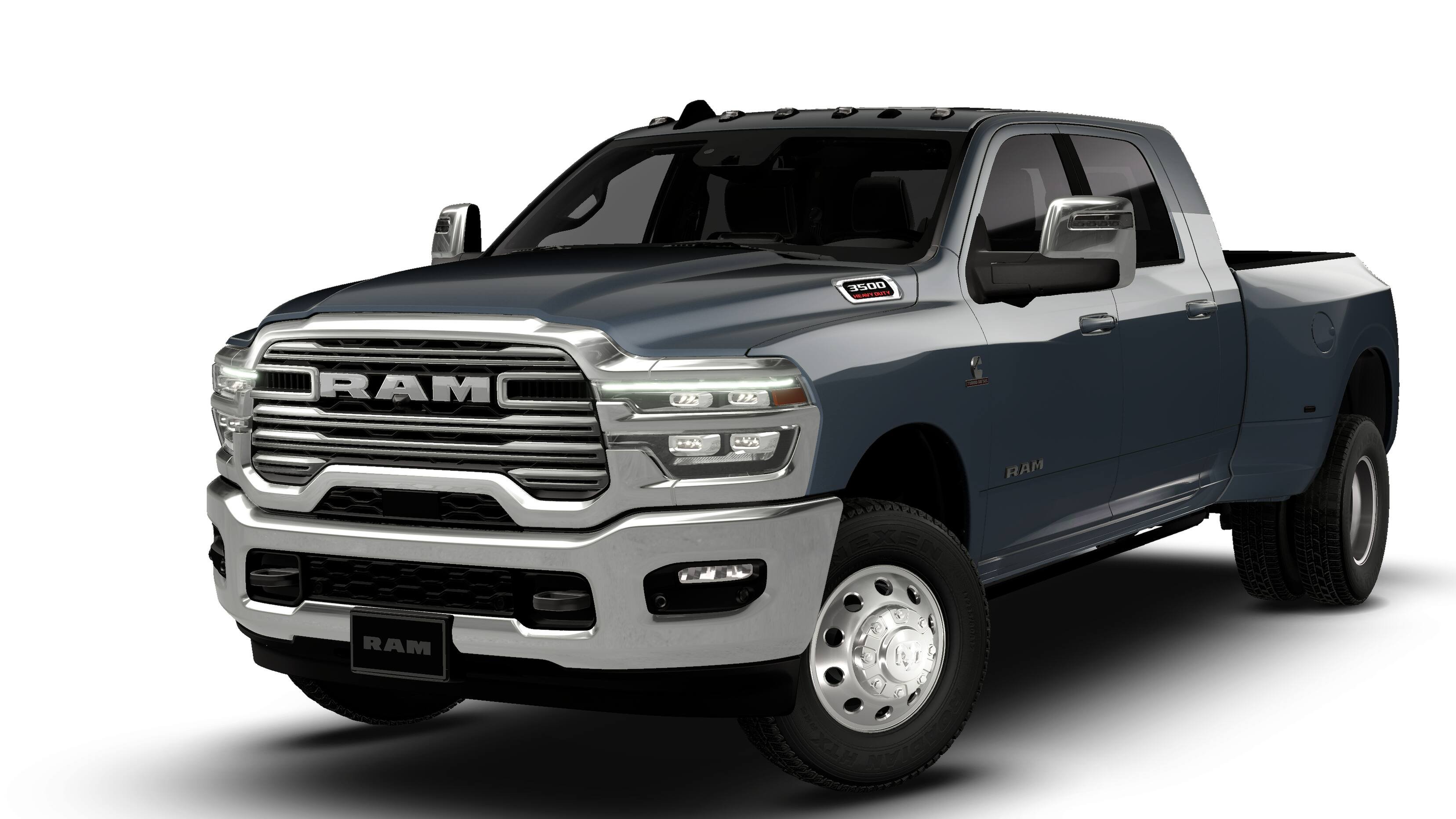 New 2026 Forged Blue Metallic Exterior Paint RAM Laramie image 13