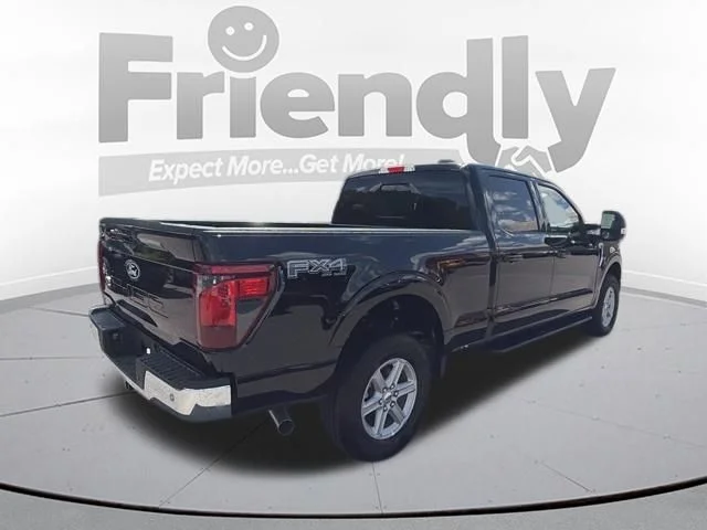 New 2026 Agate Black Metallic Ford XLT image 6