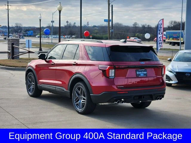 New 2026 Rapid Red Metallic Tinted Clearcoat Ford ST image 4