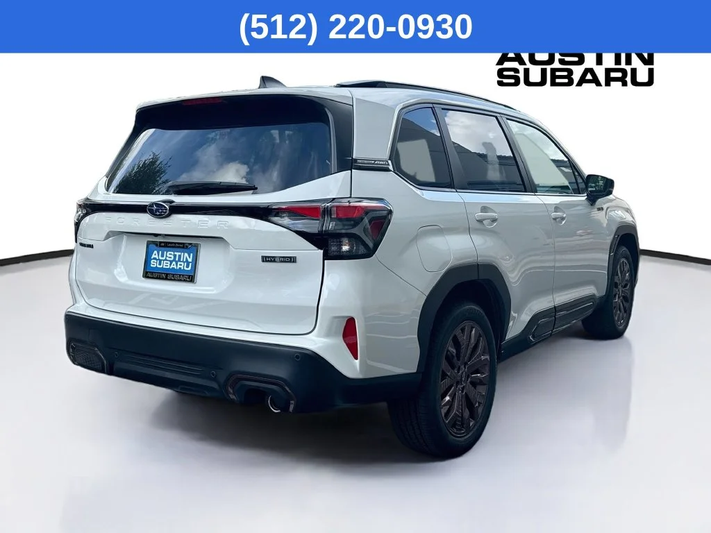 New 2026 White Subaru Sport Hybrid image 8