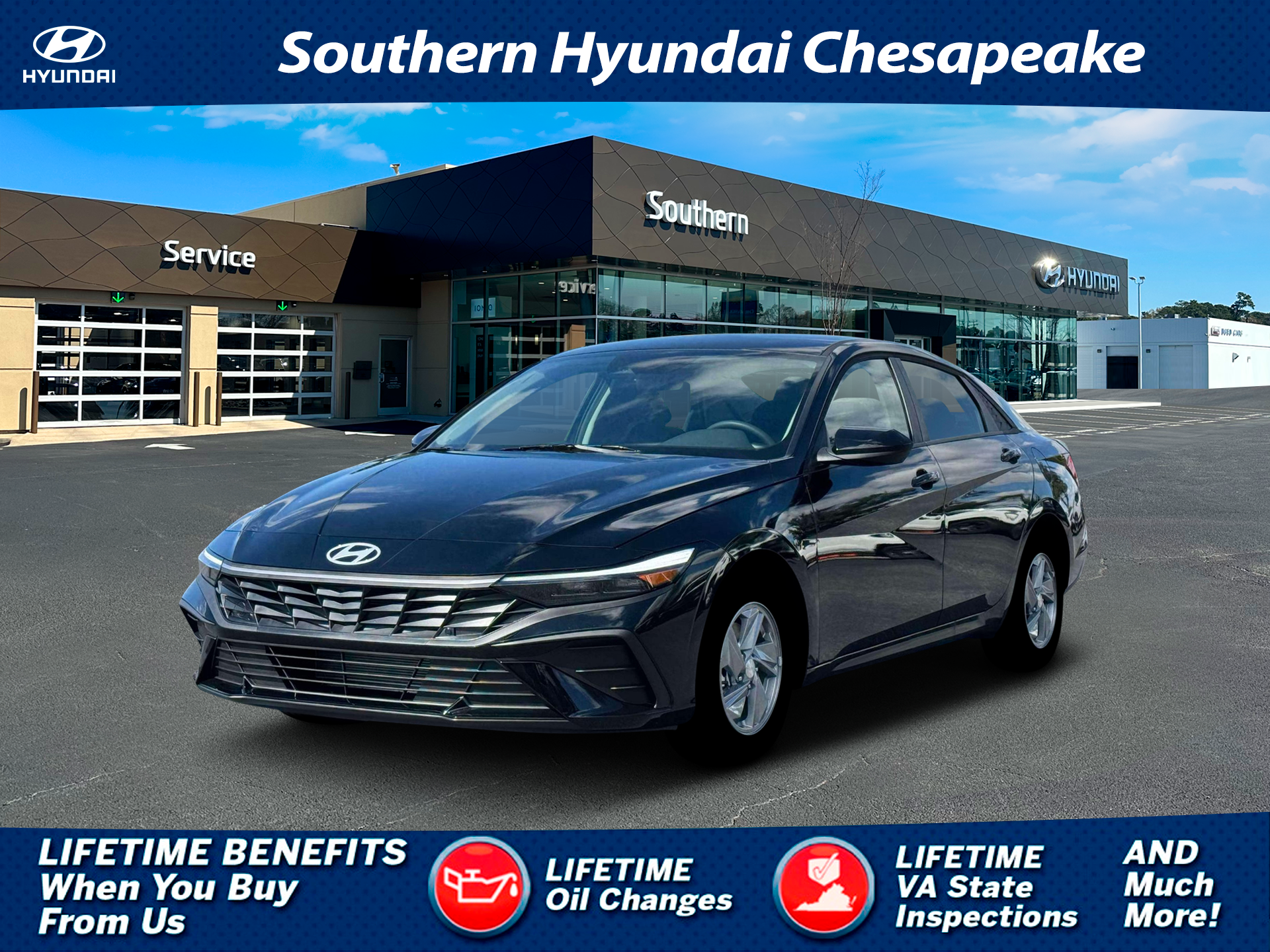 New 2026 Black Hyundai SE image 1