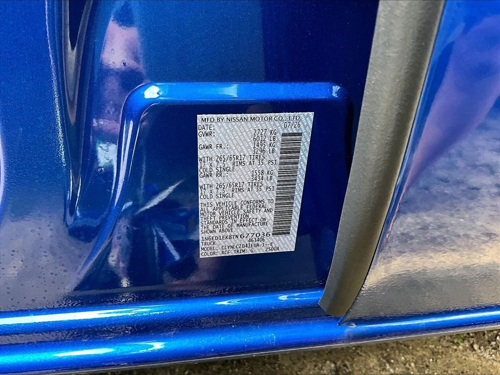 New 2026 Blue Nissan SV image 14