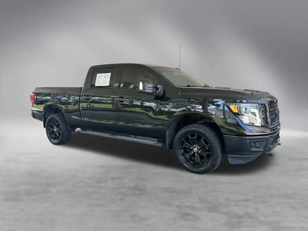 Used 2018 Black Nissan SV image 2