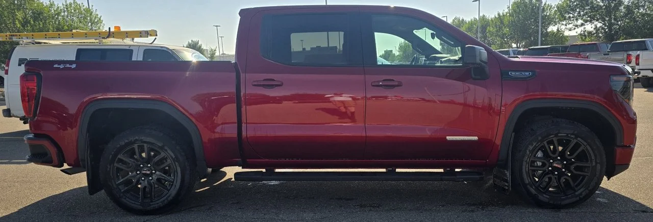 Used 2024 Red Metallic GMC Elevation Crew 5.3L Heated Steering Wheel image 6