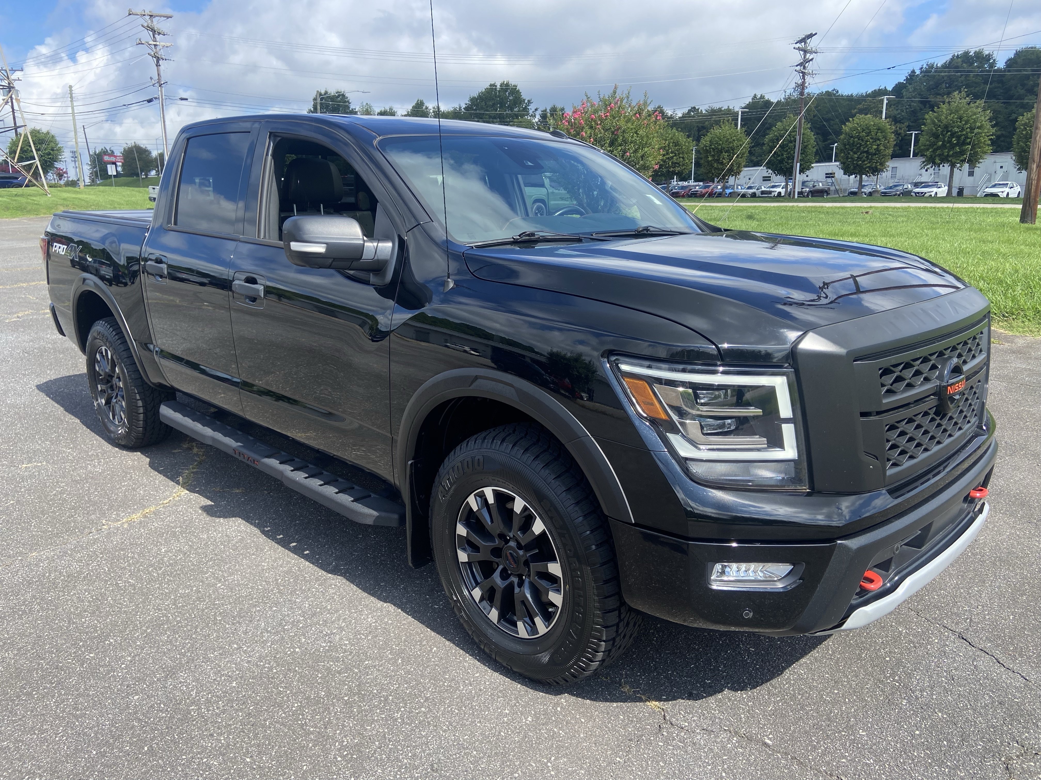 Used 2021 Super Black Nissan PRO-4X image 3