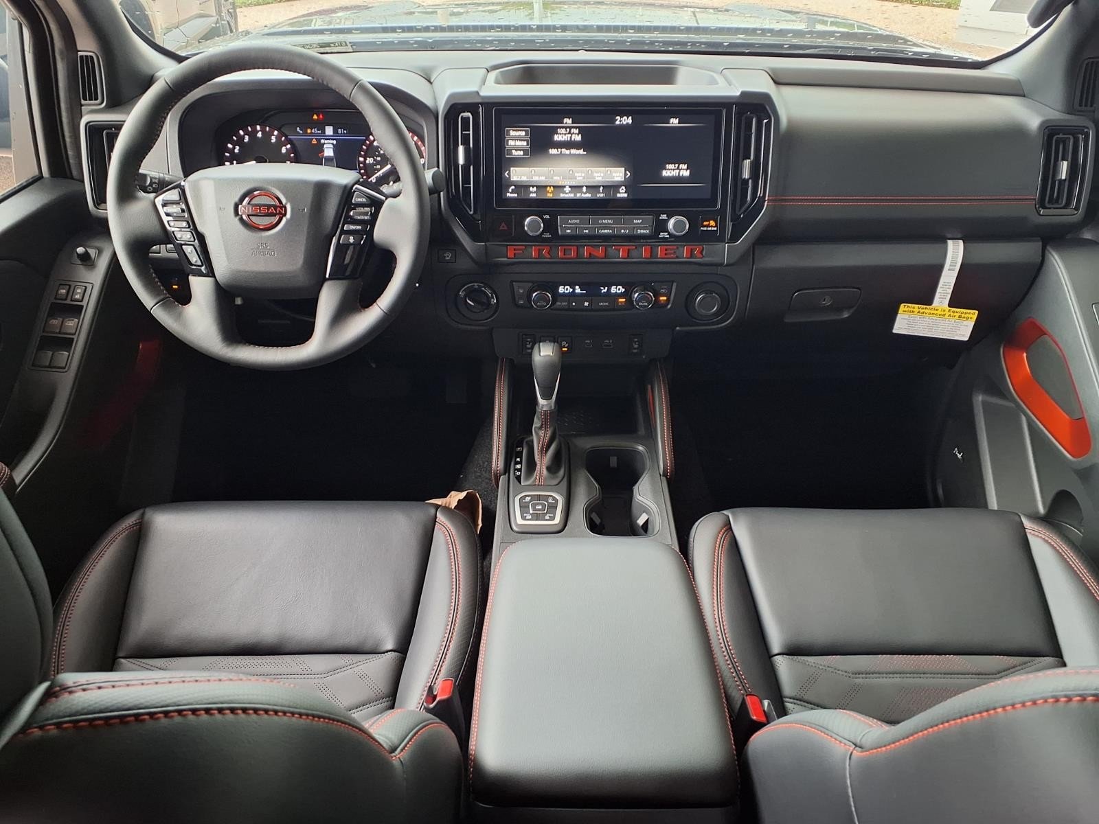 2026 Nissan Frontier Crew Cab PRO-4X® Long Bed Black at Robbins Nissan