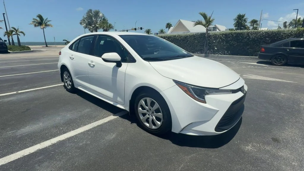 Used 2026 White Toyota LE image 2