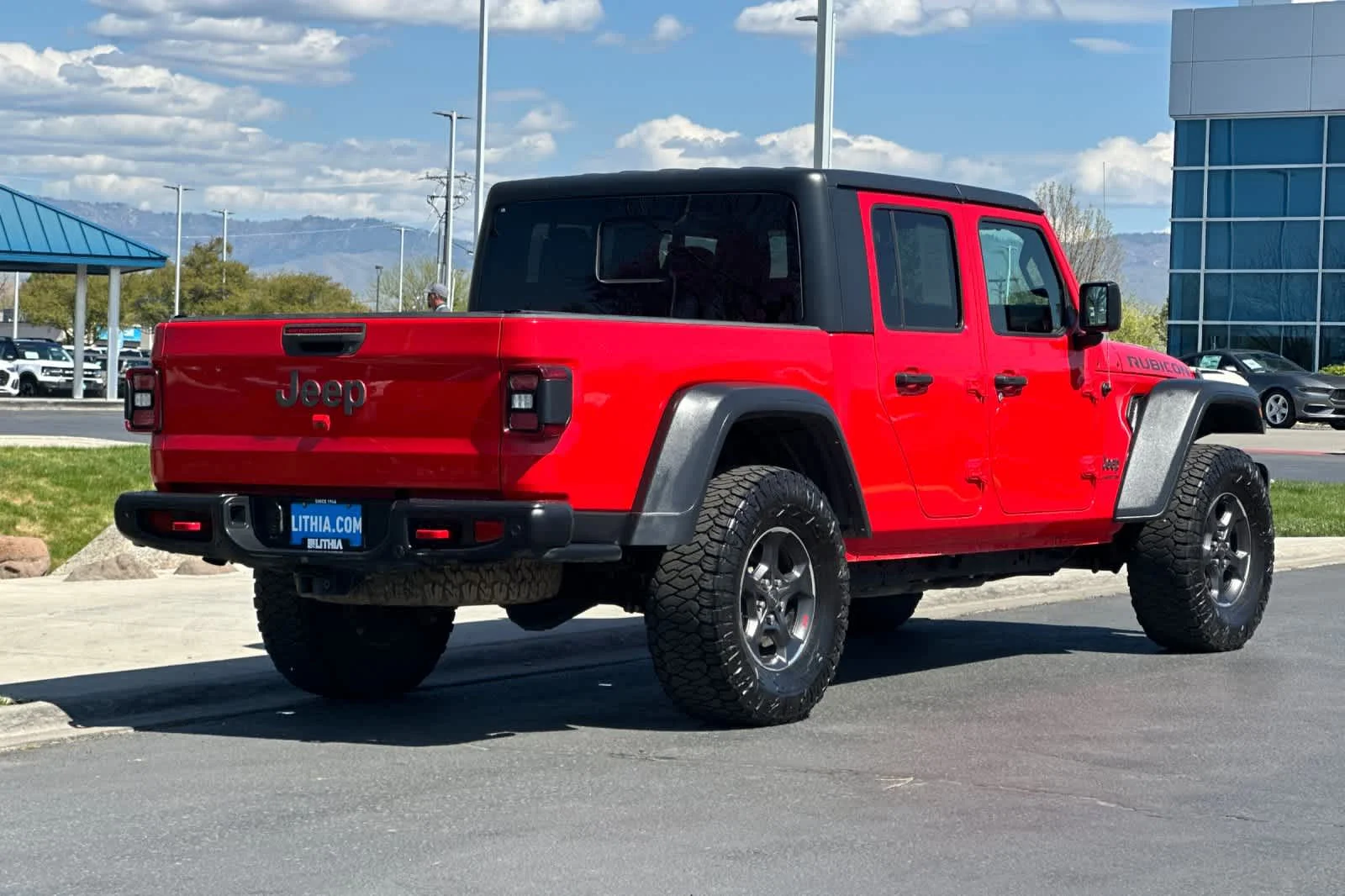 Certified Used 2020 Firecracker Red Clearcoat Jeep Rubicon image 2
