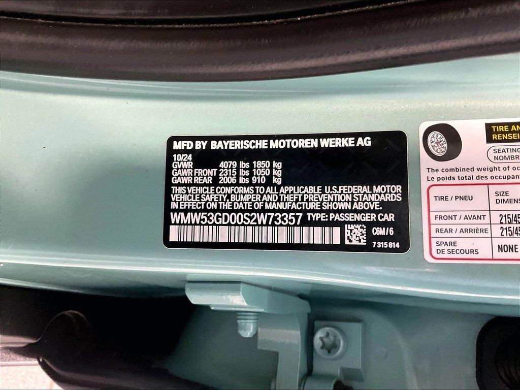 Used 2025 Green MINI Signature image 35