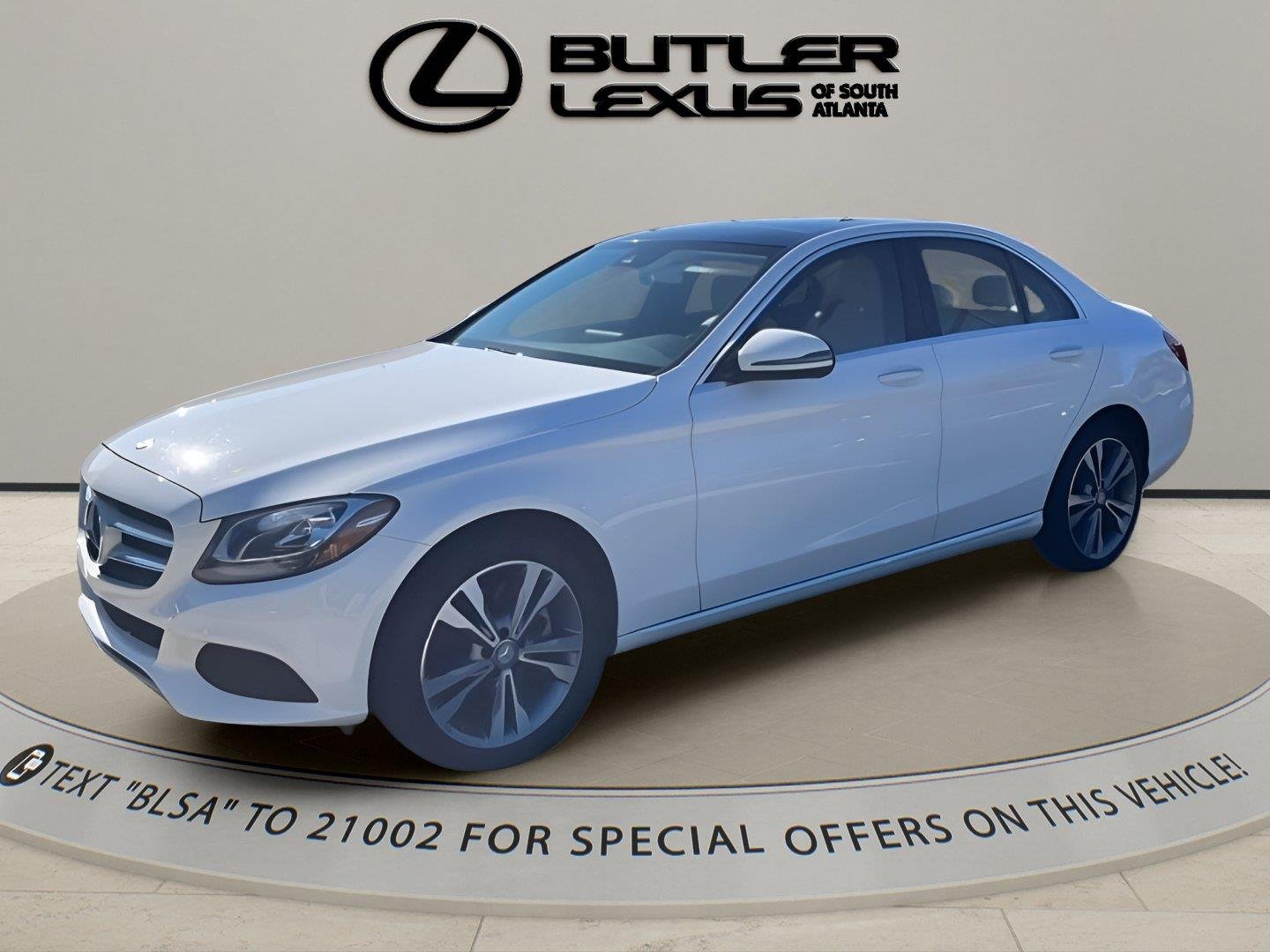 Used 2016 Polar White Mercedes-Benz C 300 image 1