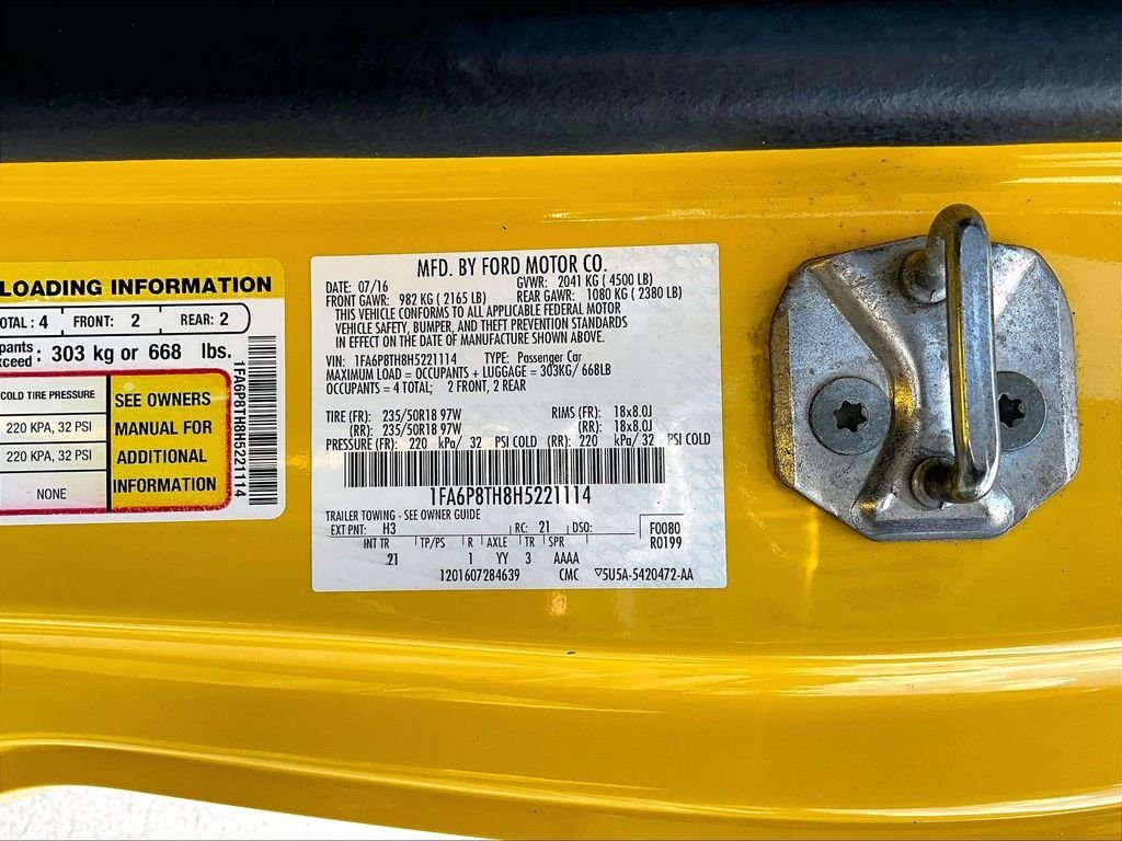 Used 2017 Yellow Ford EcoBoost image 36