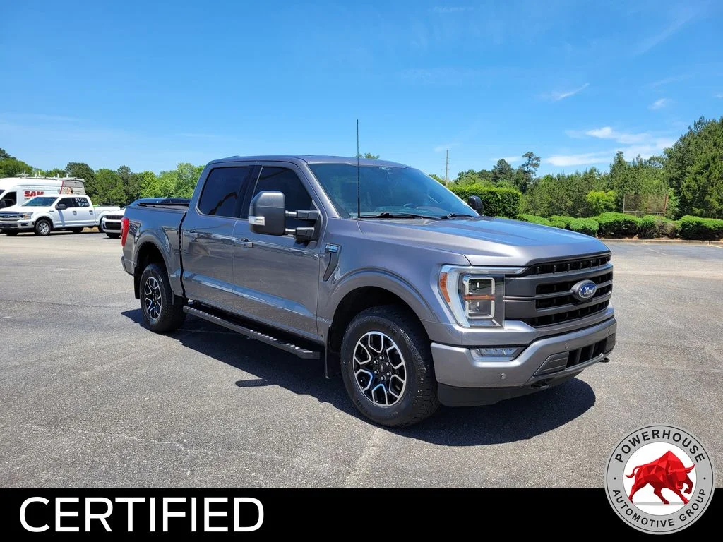 Used 2022 Gray Ford Lariat image 8
