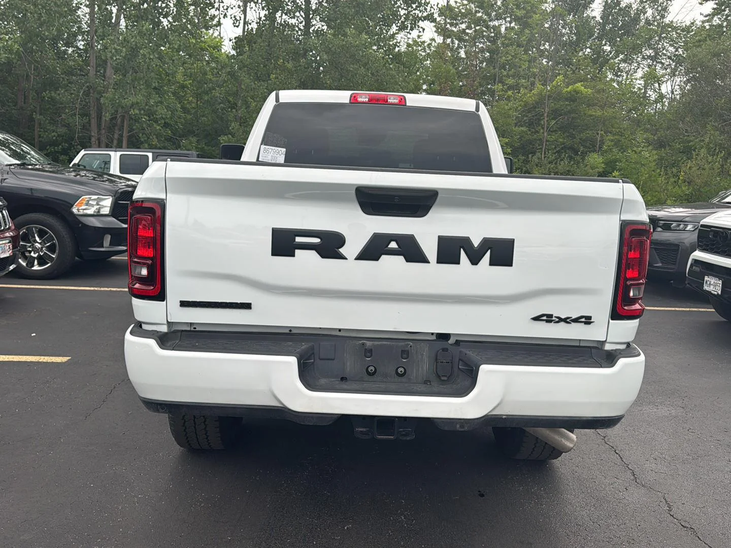 Used 2025 Bright White Clearcoat Ram Big Horn image 11