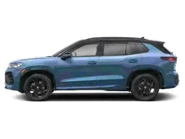 New 2026 MONTEREY BLUE W/DEEP BLACK ROO Volkswagen SE R-Line Black image 3