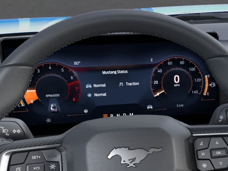 Nova imagem do Ford EcoBoost® Fastback 2026 em azul metálico Grabber 13