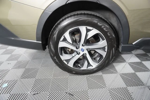 Certified Used 2022 Green Metallic Subaru Limited image 14
