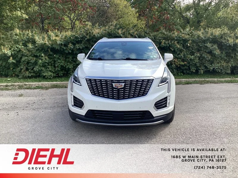 Used 2021 White Cadillac Premium Luxury image 2