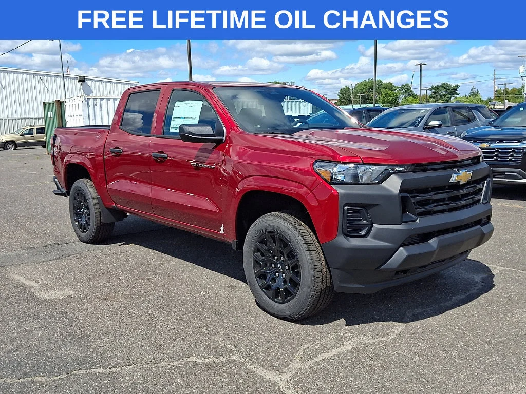 New 2026 Radiant Red Tintcoat Chevrolet WT image 1