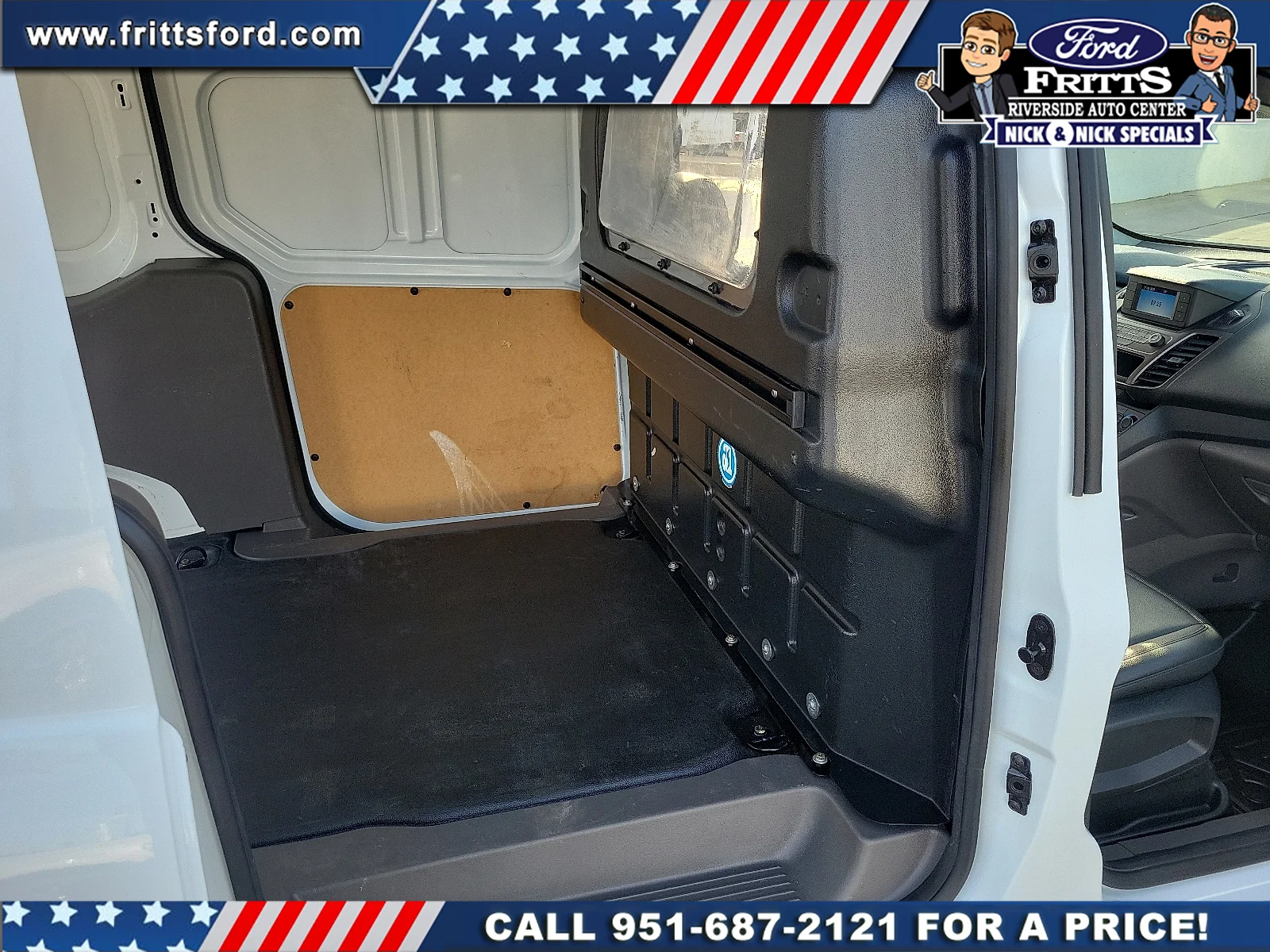 Certified Used 2021 Frozen White Ford XL Cargo Van image 14