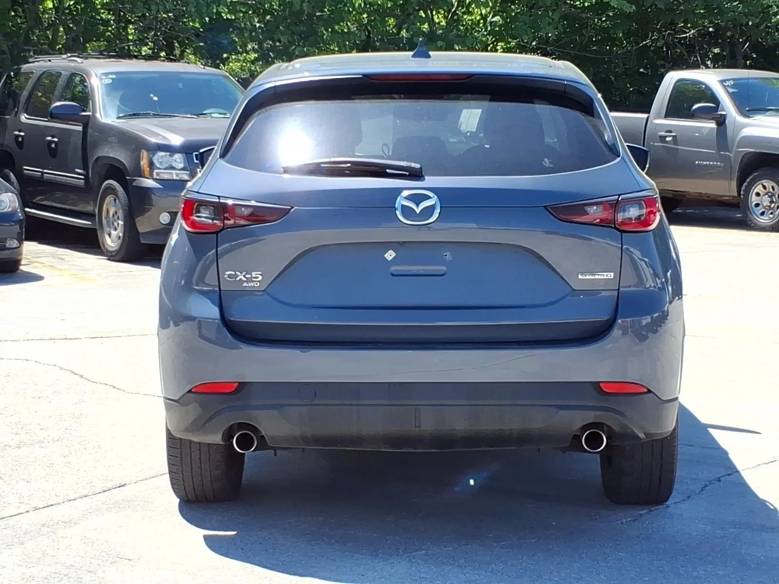 Used 2025 Polymetal Gray Metallic Mazda 2.5 S Carbon Edition image 8