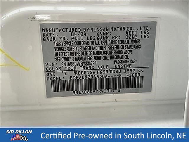 Used 2024 Aspen White Tricoat Nissan SR image 14