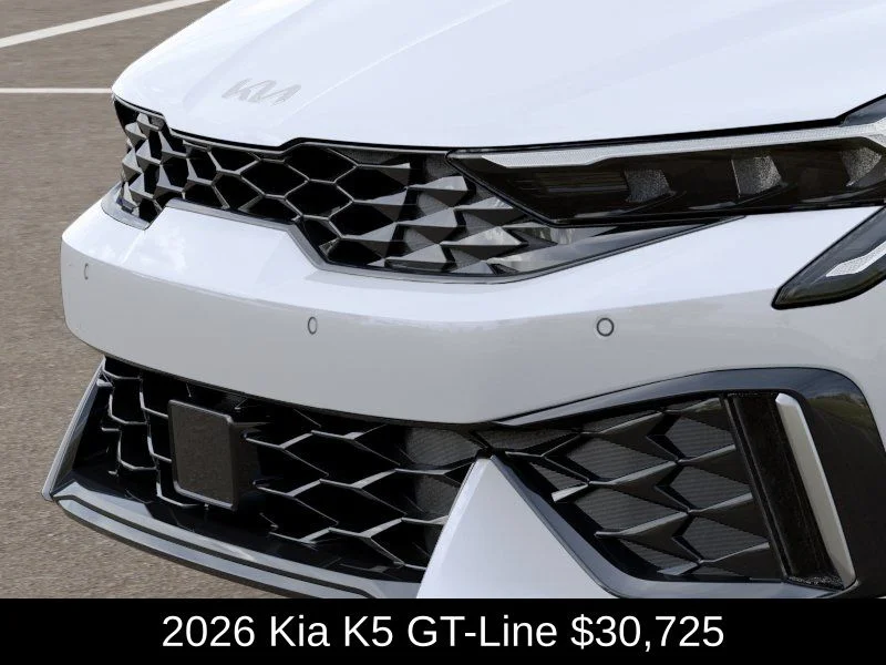 New 2026 Snow White Pearl Kia GT-Line FWD image 12