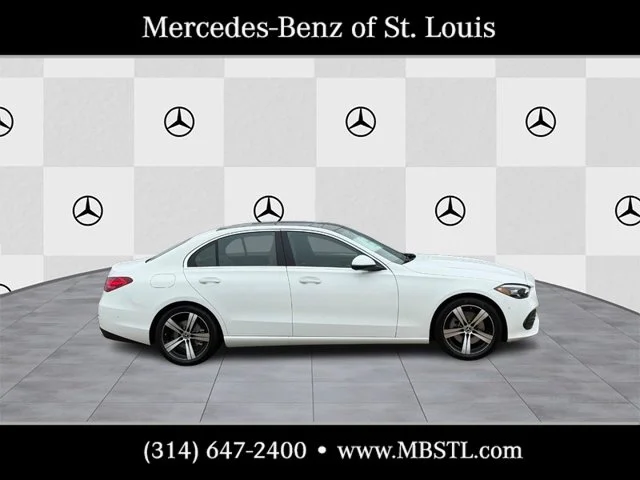 Certified Used 2026 White Mercedes-Benz C 300 image 2