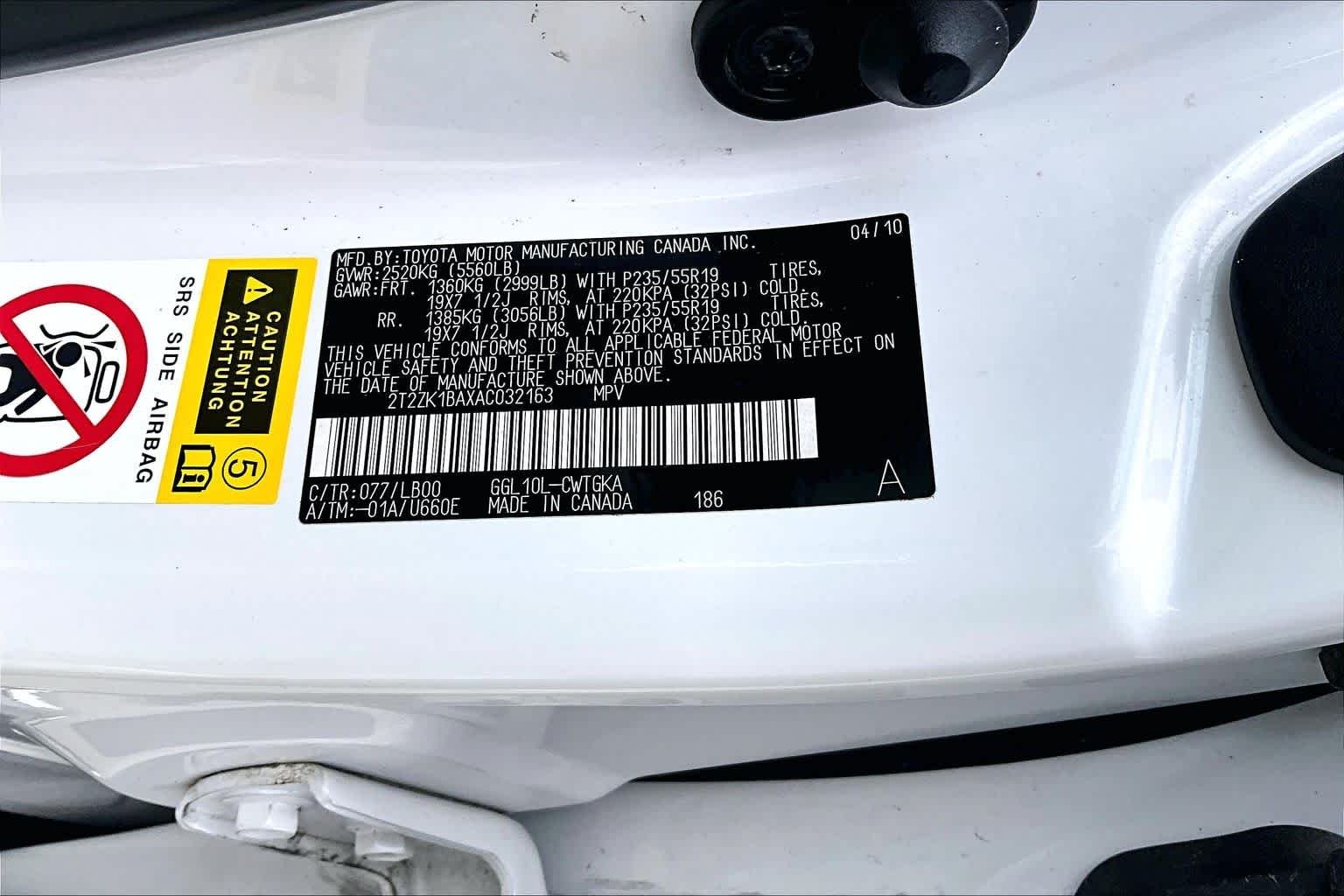 Used 2010 Starfire Pearl Lexus  image 32