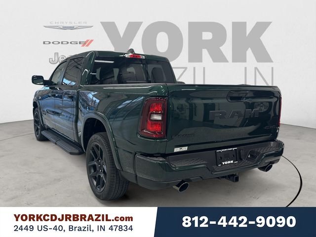 New 2026 Serrano-Green Metallic Exterior Paint RAM Laramie image 3