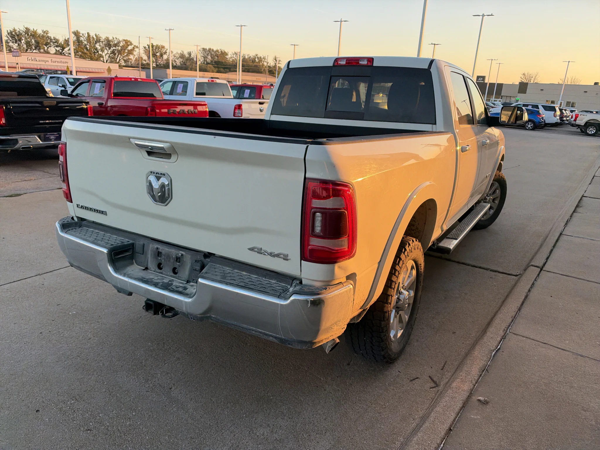 Used 2022 Pearl White Ram Laramie image 6