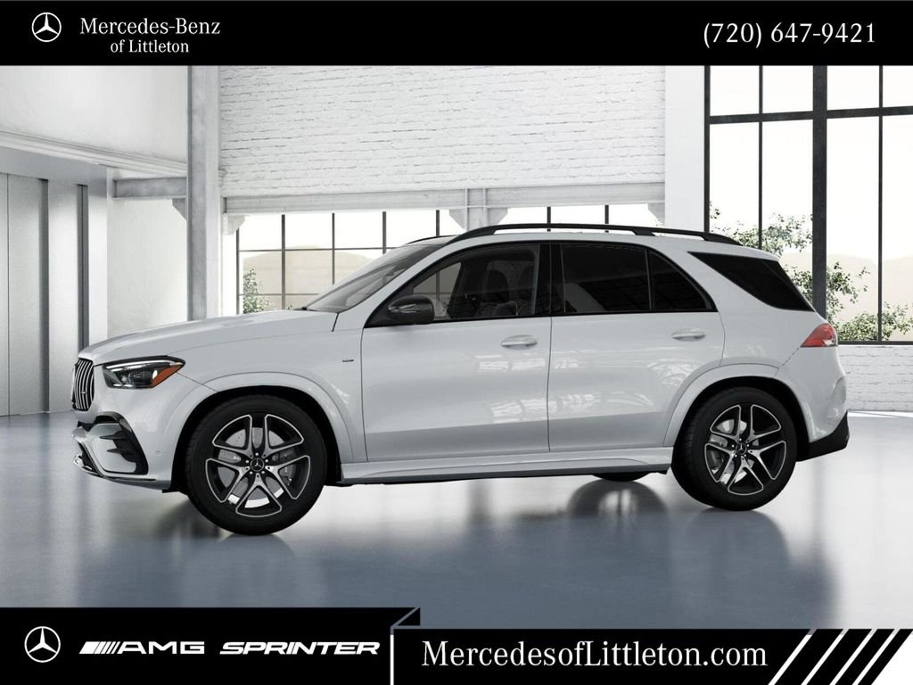 New 2026 MANUFAKTUR Moonlight White Metallic Mercedes-Benz GLE 53 AMG® image 36