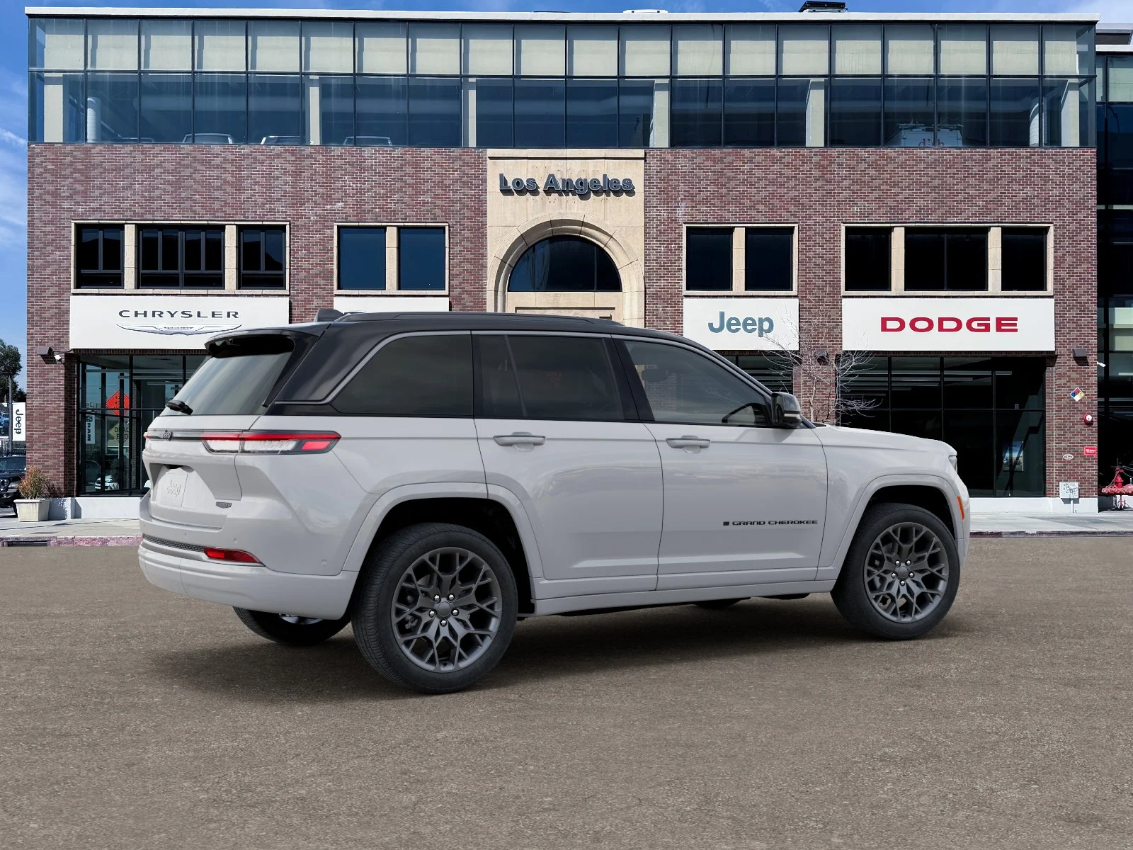New 2026 Bright White Clear-Coat Exterior Paint Jeep Summit image 30