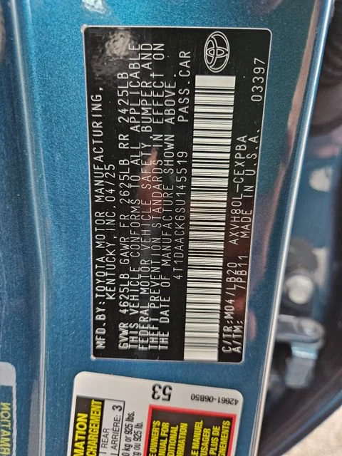 Used 2025  Toyota LE image 30