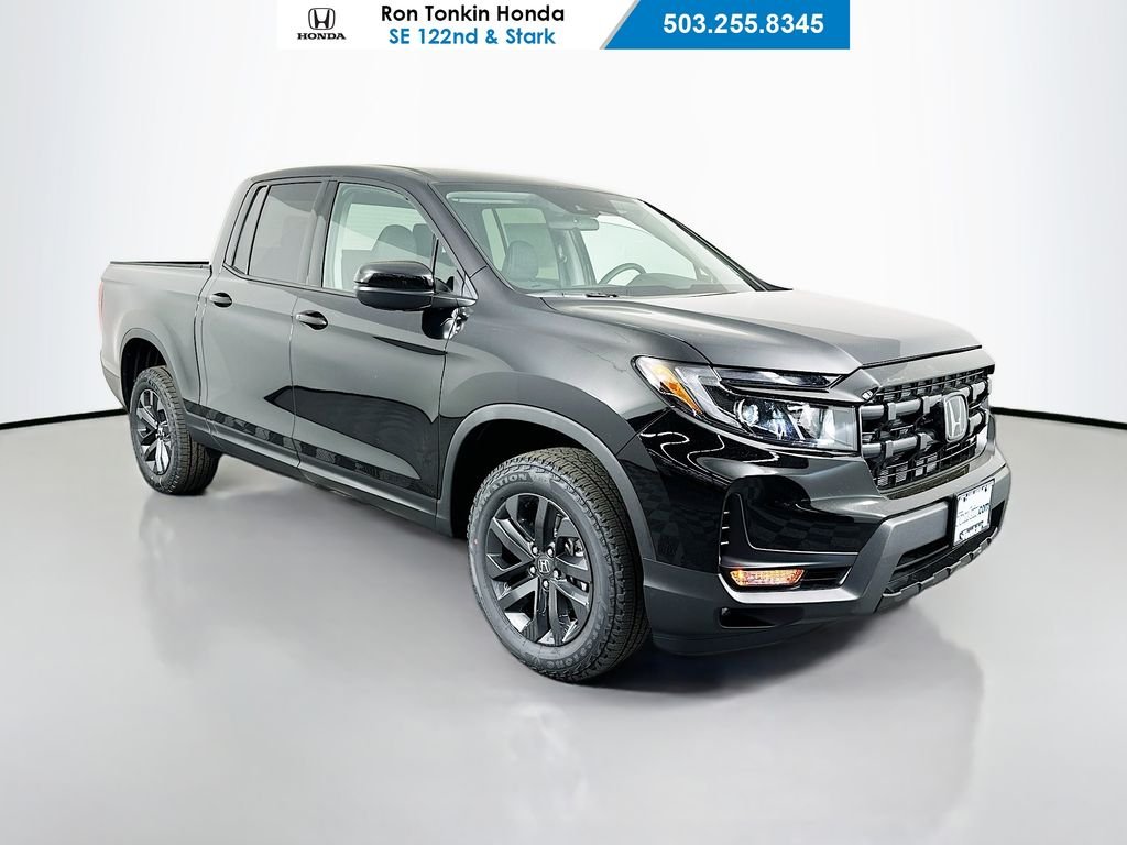 New 2026 Crystal Black Pearl Honda Sport image 1