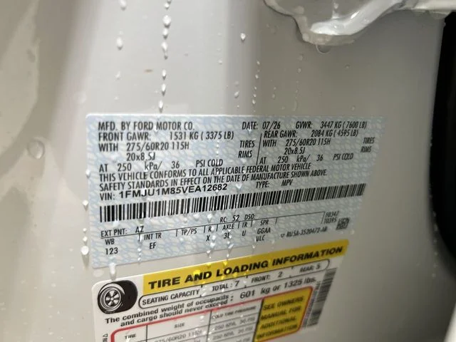 New 2027 White/off-white Ford Platinum image 31
