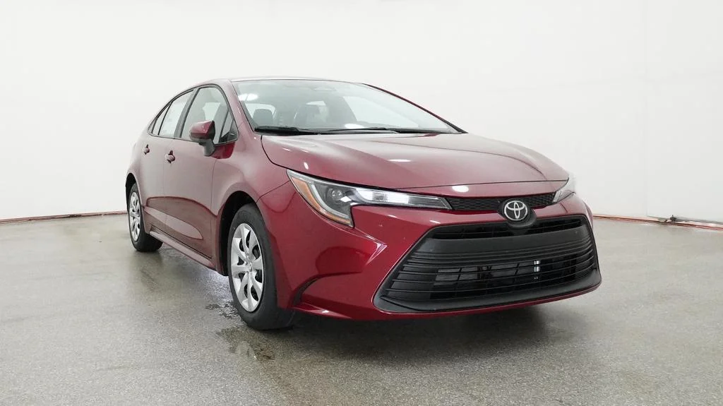 New 2026 Ruby Flare Pearl Toyota LE image 7