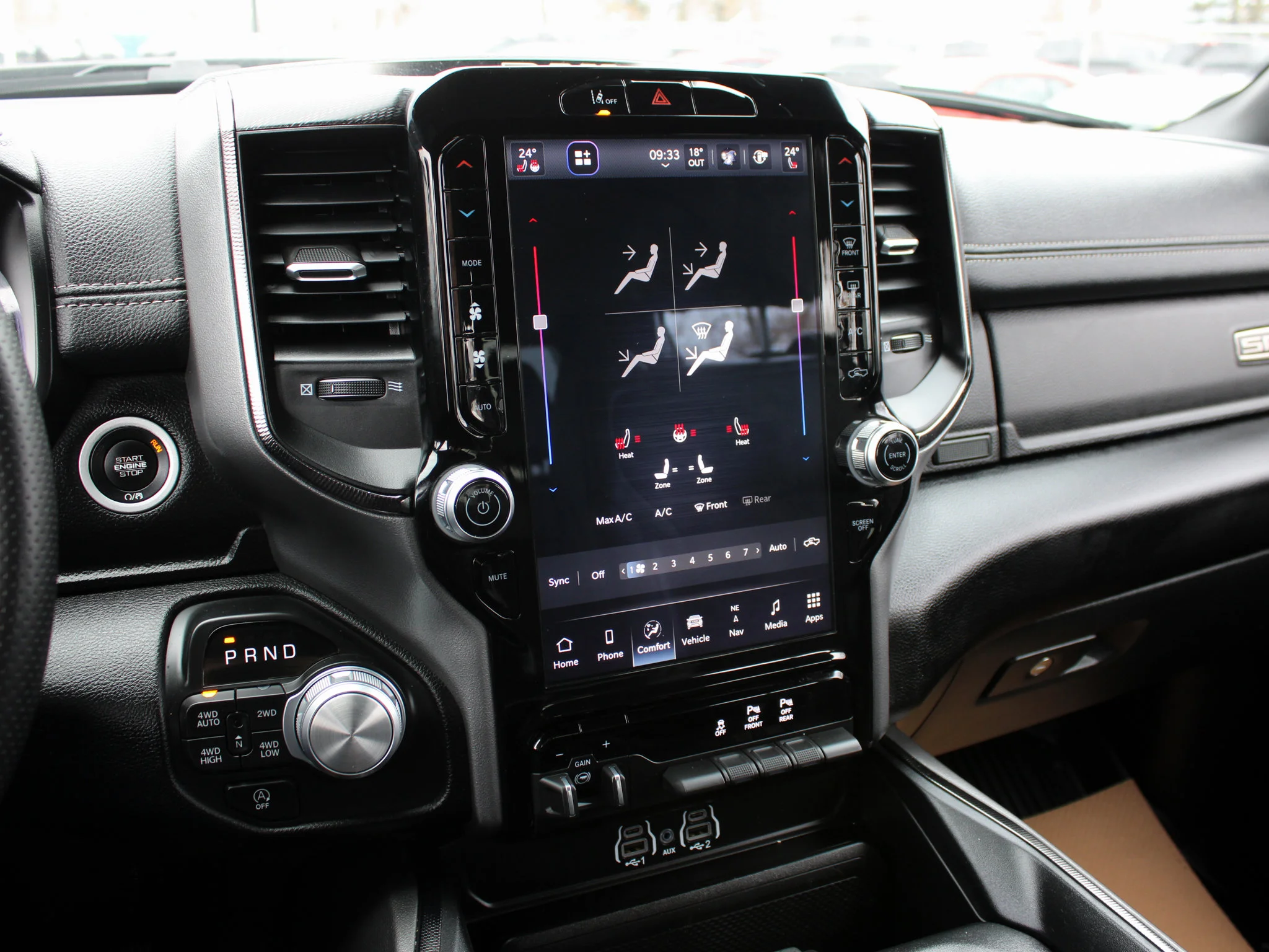 Certified Used 2025 Silver RAM Sport * Twin-Turbo | Alpine | Heated Leather Seats | Navigation | 360 View Camera image 24