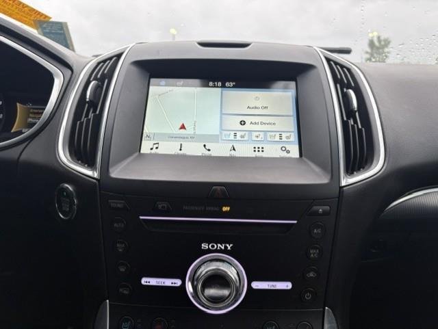 Used 2018 Blue Ford Titanium image 2