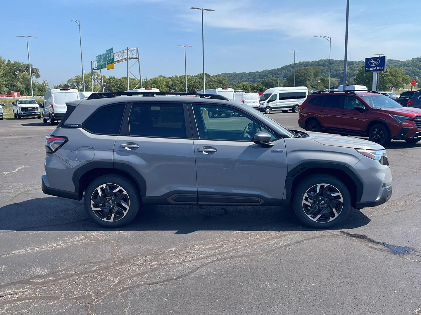 New 2026 River Rock Pearl Subaru Limited Hybrid image 6