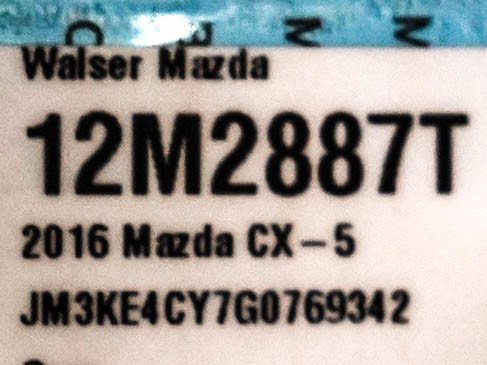 Used 2016 Meteor Gray Mica Mazda Touring image 25