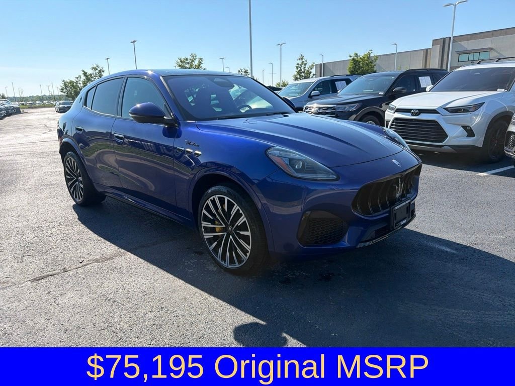 Used 2023 Blue Maserati Modena image 1