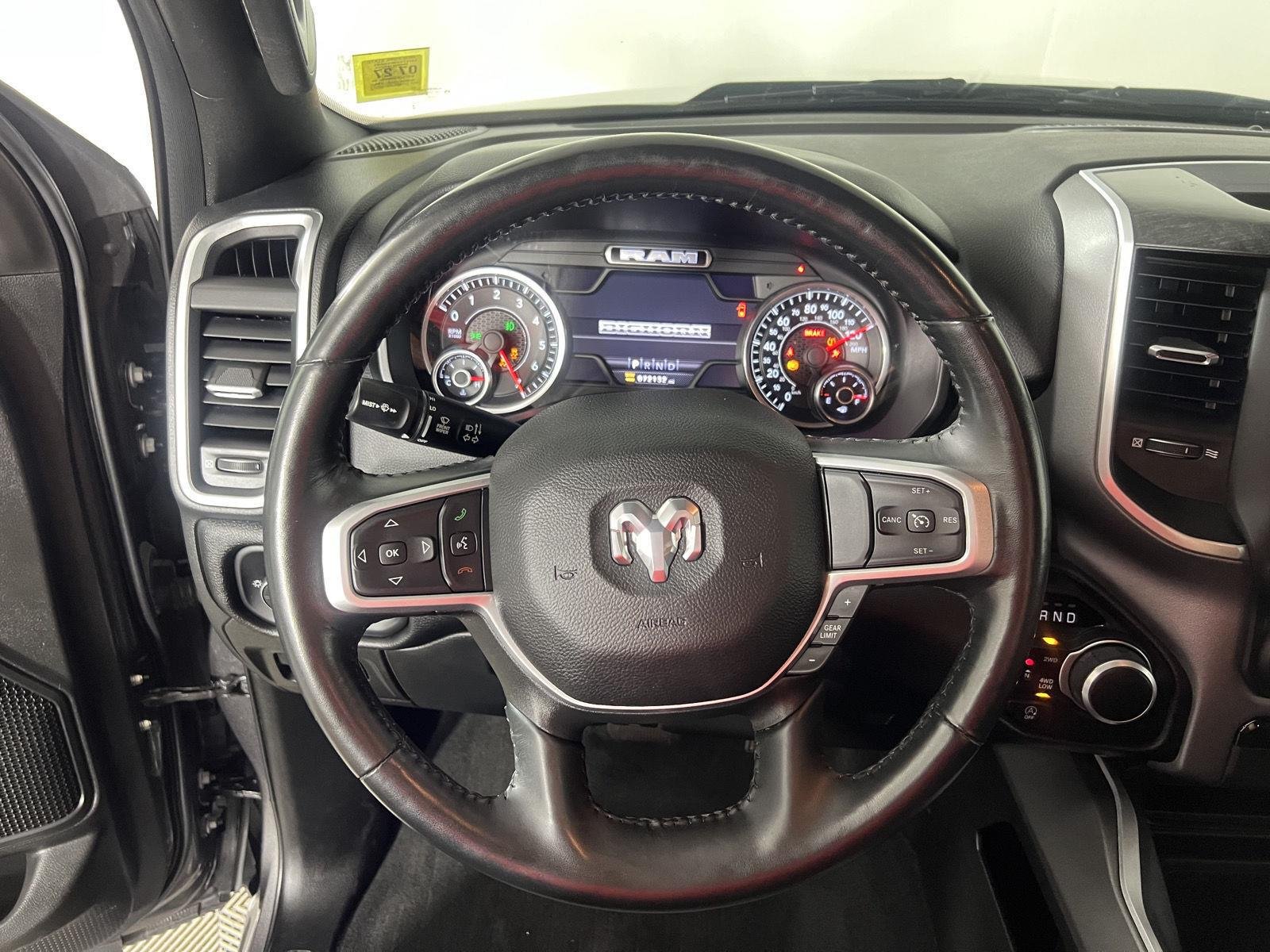 Used 2022 Granite Crystal Metallic Clearcoat Ram Big Horn image 21