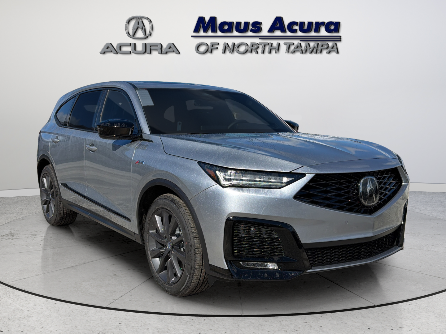 New 2026 Solar Silver Metallic Acura A-Spec image 1