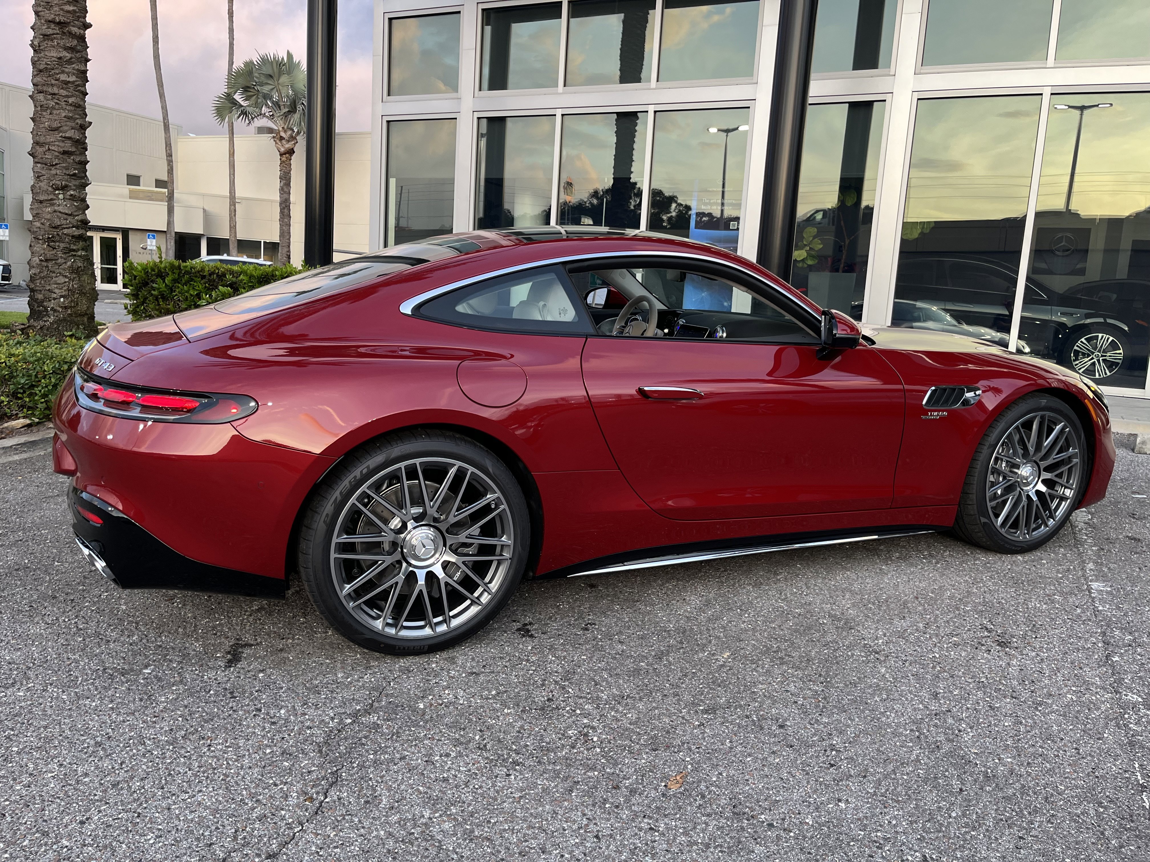 New 2026 MANUFAKTUR Patagonia Red Metallic Mercedes-Benz AMG® GT 43 image 36