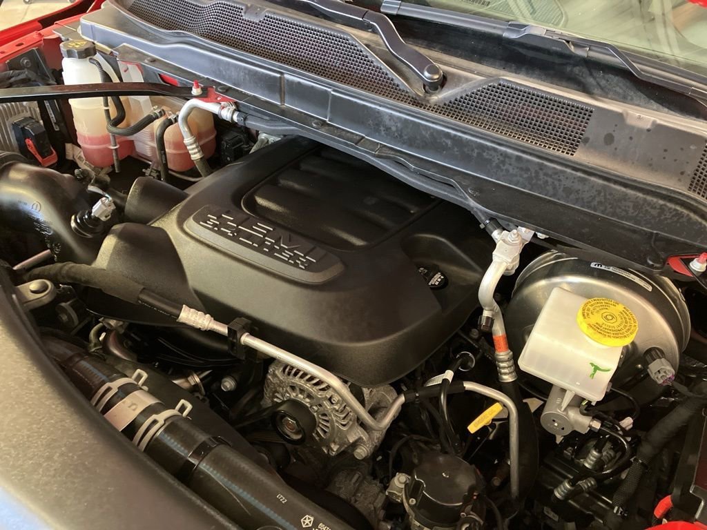 Used 2024 Flame Red Clearcoat Ram Big Horn image 28