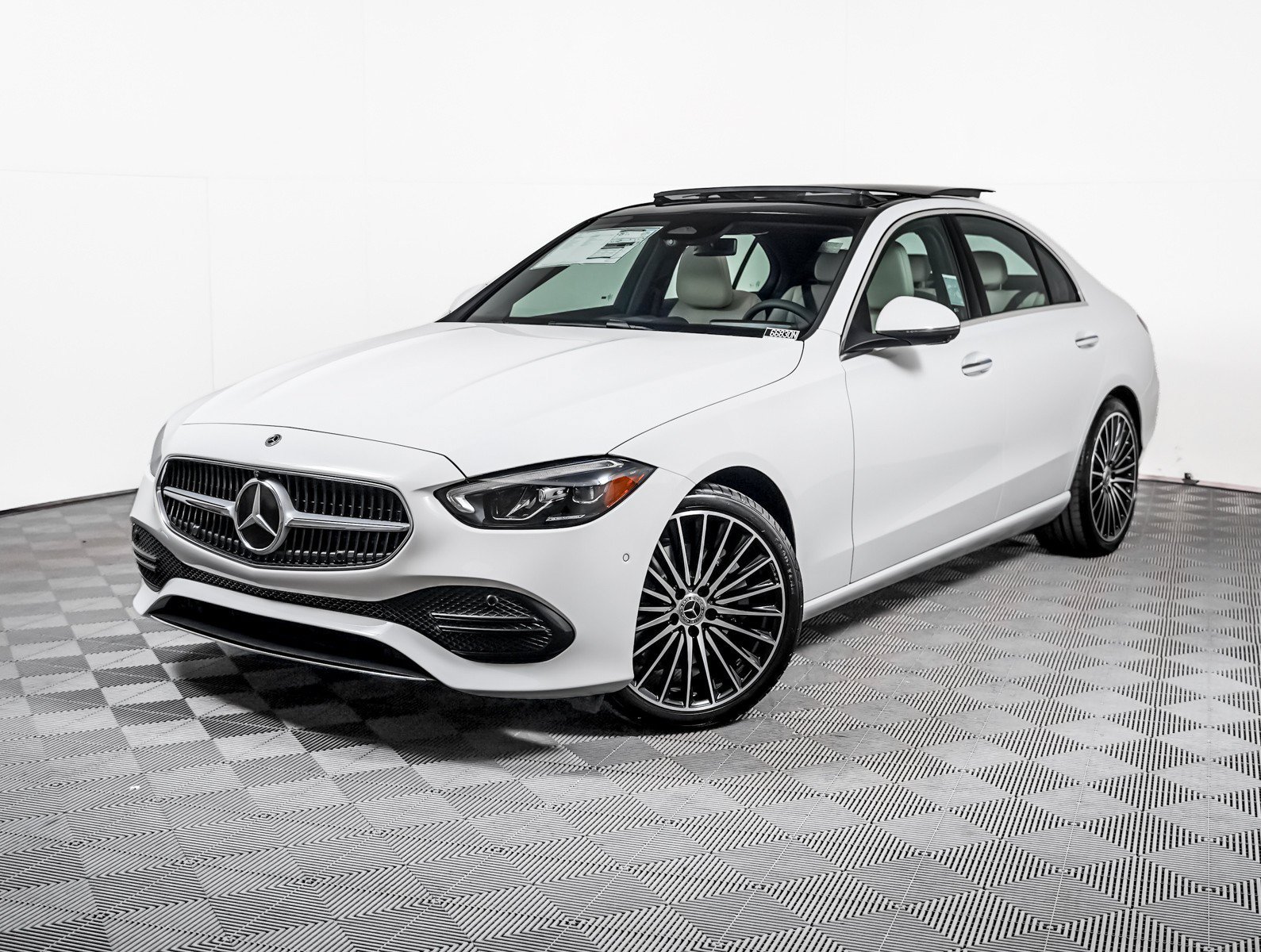 New 2026 Polar White Mercedes-Benz C 300 image 1