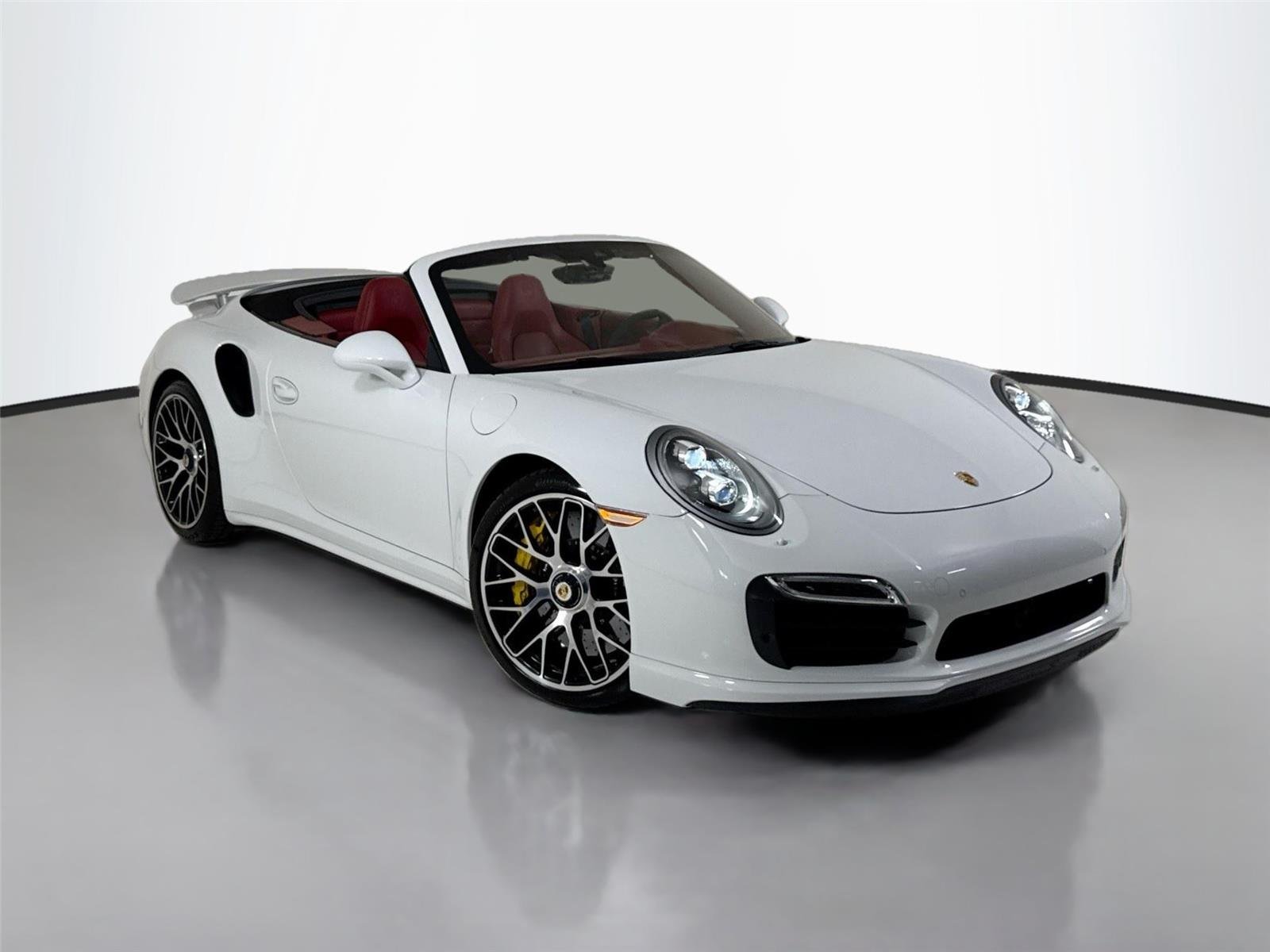 Used 2015 White Porsche Turbo S Cab image 42