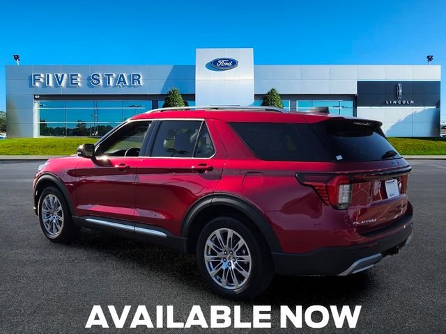 New 2026 Rapid Red Metallic Tinted Clearcoat Ford Platinum image 5