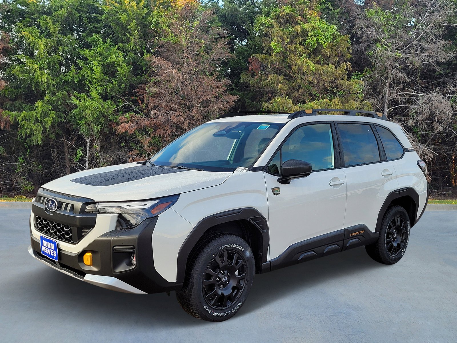 New 2026 Crystal White Pearl Subaru Wilderness image 1